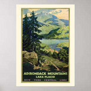 Adirondack Mtns 20x28 Poster