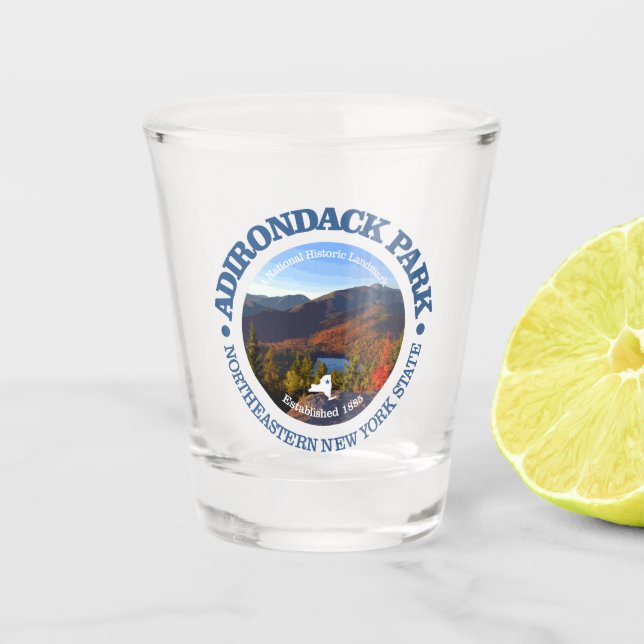 Adirondack Park Shot Glass (Front)