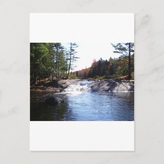 Adirondack Upstate New York Postcard (Front)
