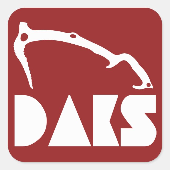 Adirondacks Ice Climbing Square Sticker (Front)