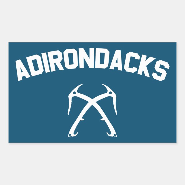 Adirondacks Ice Climbing Sticker (Front)