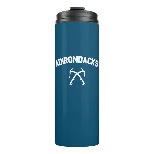 Adirondacks Ice Climbing Thermal Tumbler (Front)