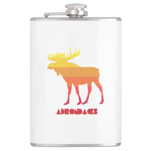 Adirondacks Moose Hip Flask
