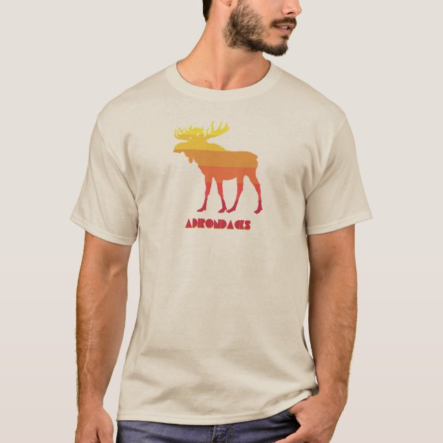 Adirondacks Moose T-Shirt (Front)
