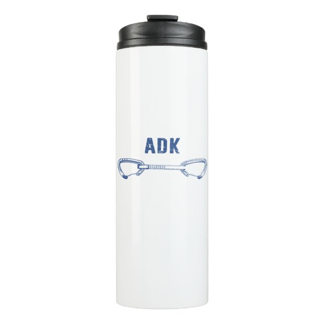 Adirondacks Rock Climbing Quickdraw Thermal Tumbler (Front)