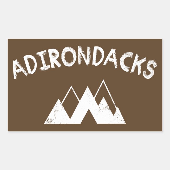 Adirondacks Sticker (Front)