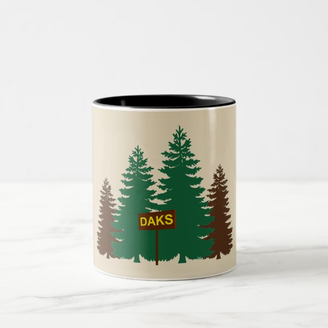 Adirondacks Two-Tone Coffee Mug (Center)
