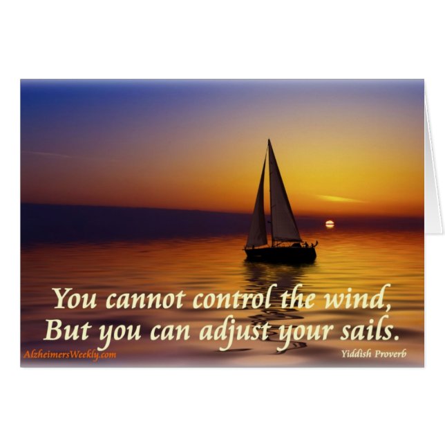 Adjust Sails-Greating Card (Front Horizontal)