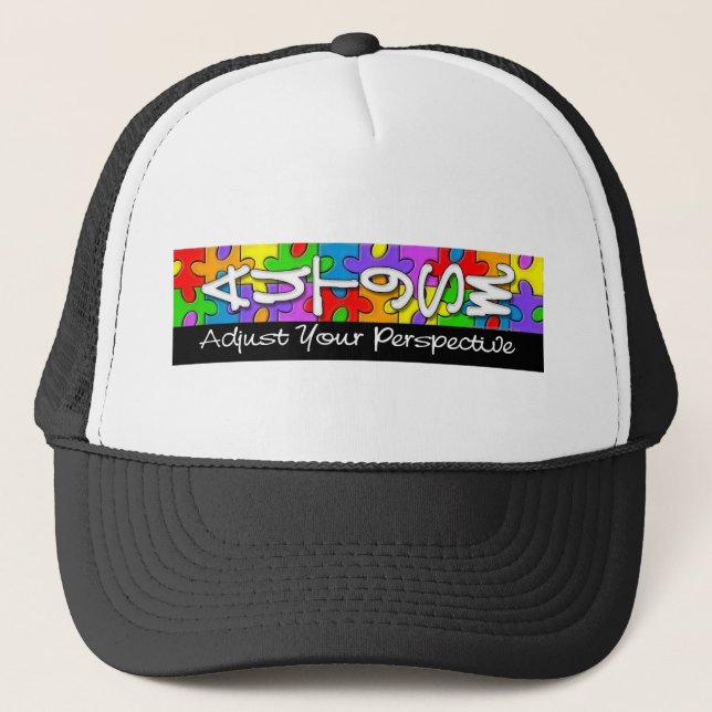Adjust Your Perspective Trucker Hat (Front)