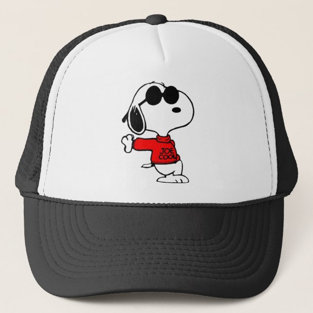 Adjustable "Cool Dog" — retro style Trucker Hat (Front)
