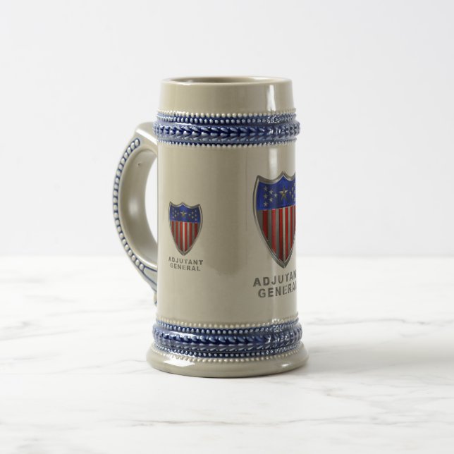 Adjutant General Corps  Beer Stein (Front Left)