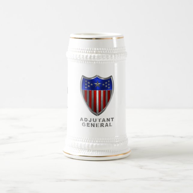 Adjutant General Corps Beer Stein (Center)