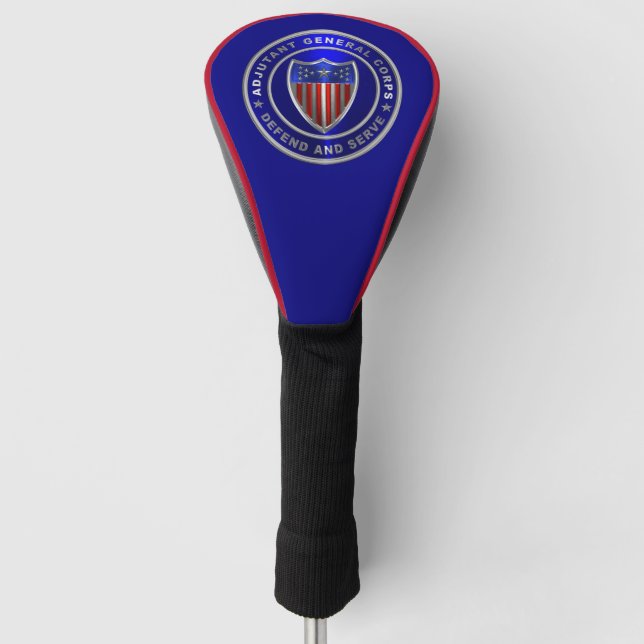 Adjutant General Corps  Golf Head Cover (Front)