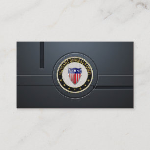 Adjutant General's Corps Branch Insignia [3D] Business Card