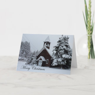 ADKs Merry Christmas ...the Church in the Woods Holiday Card