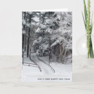 ADKs Merry Christmas ...the Road Less Travelled Holiday Card
