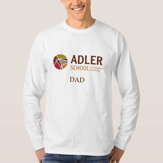 Adler School Dad T-Shirt 2 (Front)