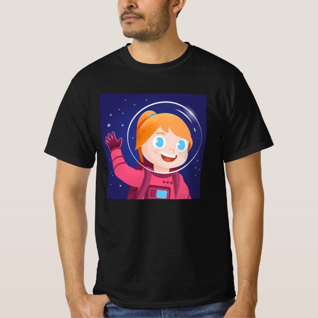 Adley anime T-Shirt (Front)