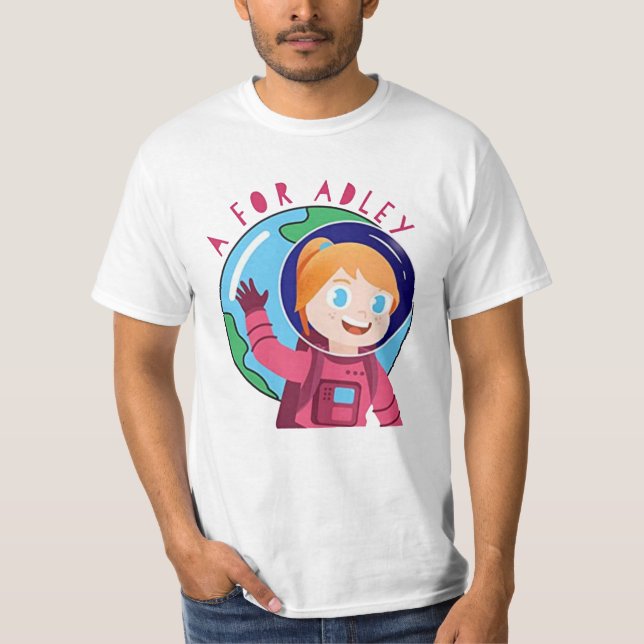 Adley classic funny T-Shirt (Front)