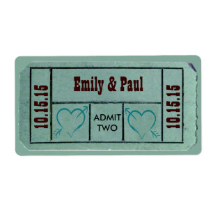 Admettre DEUX enregistrer la date TICKET