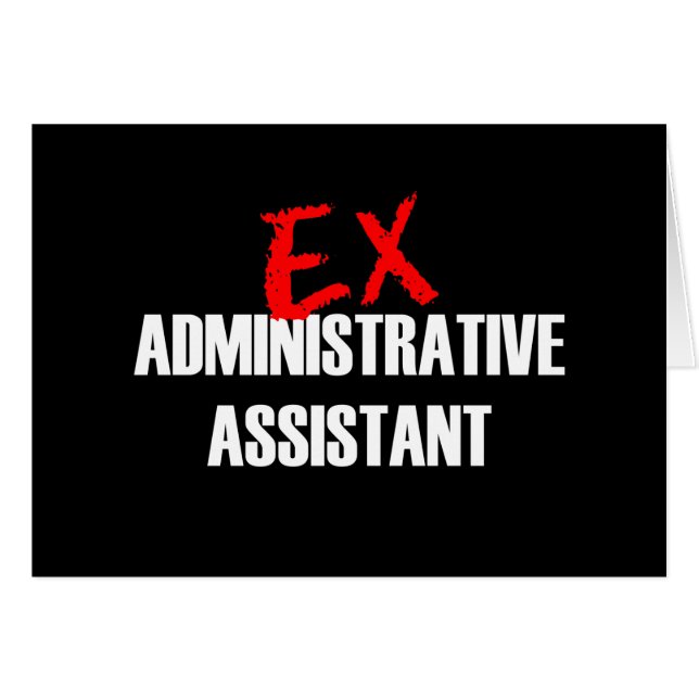 ADMIN EX ASST (Devant horizontal)