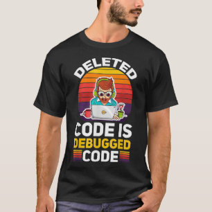 Admin Programmer Linu Binary Debugged T-Shirt