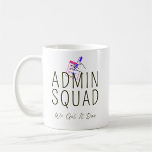 Admin Squad - Personalized Coffee Mug