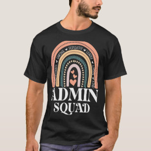 Admin Squad School Assistant Principal Crew Admini T-Shirt