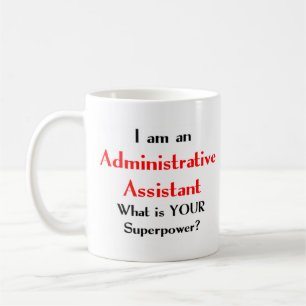 administrative assistant coffee mug