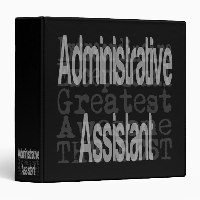 Administrative Assistant Extraordinaire Binder (Front/Spine)