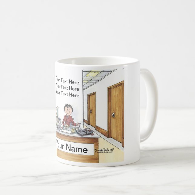 Administrative Assistant, Female Coffee Mug (Front Right)