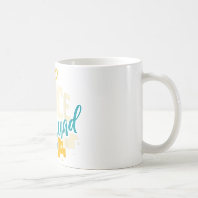 Administrative Assistant Secretary I Office Squad  Coffee Mug (Right)