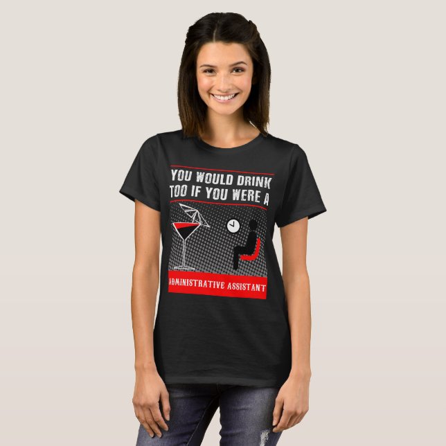 Administrative Assistant T-shirt (Front Full)