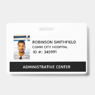 Administrative Medical ID Badge