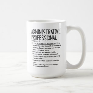 Administrative professional coffee mug