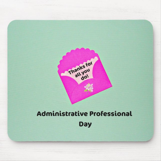 Administrative Professional Day Mouse Pad (Front)