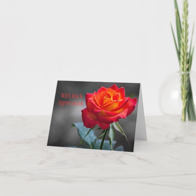 Administrative Professionals Day Appreciation Card (Front)