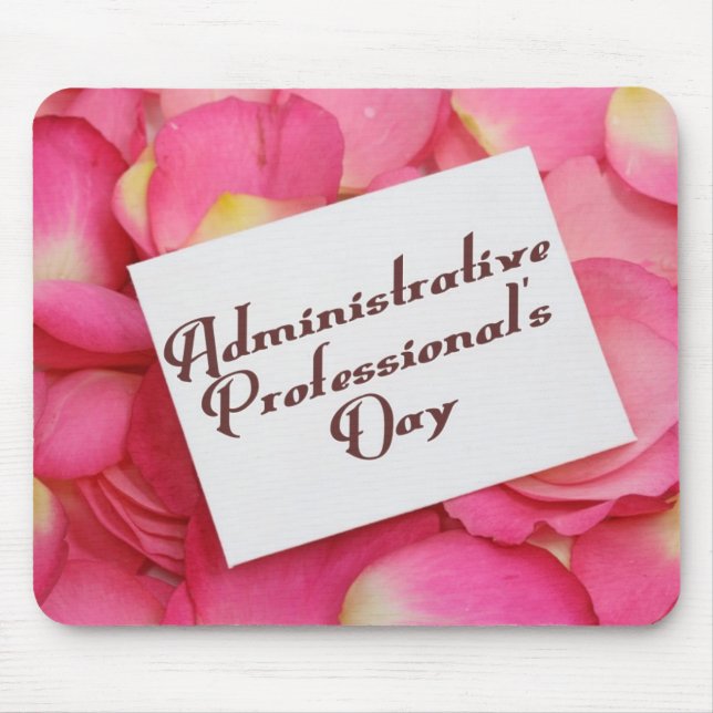Administrative Professional's Day Mousepad (Front)