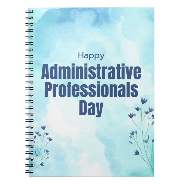 Administrative Professionals Day Notebook (Front)