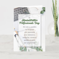 Administrative Professionals Day Office Botanical