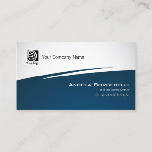 Administrator Finance Management Zig Zag Business Card
