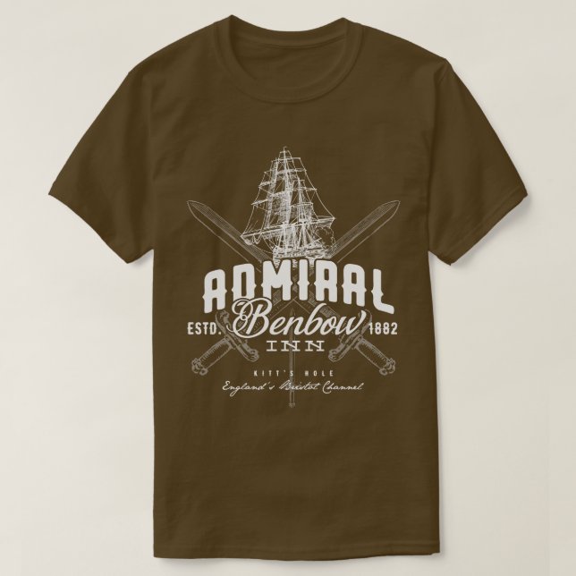Admiral Benbow Inn T-Shirt (Design Front)