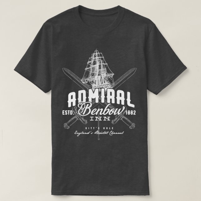 Admiral Benbow Inn T-Shirt (Design Front)