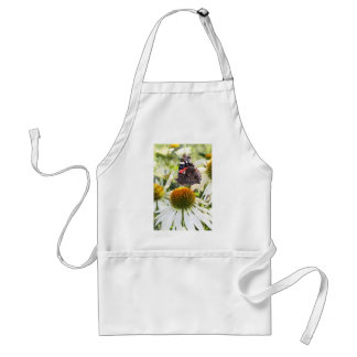 Admiral Butterfly on Flower Standard Apron