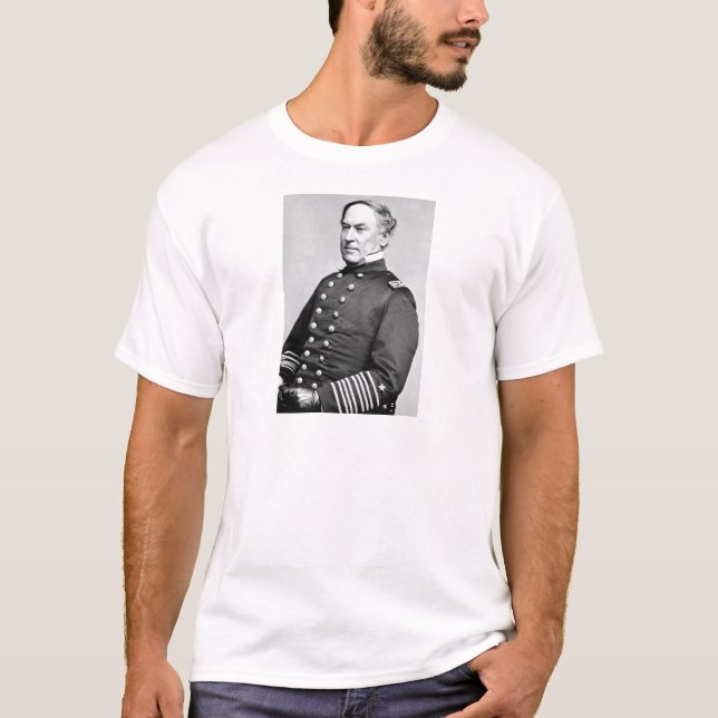 Admiral David Farragut T-Shirt (Front)