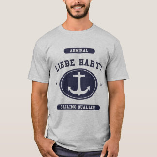 Admiral Liebe Hart's Sailing Quallege T-Shirt