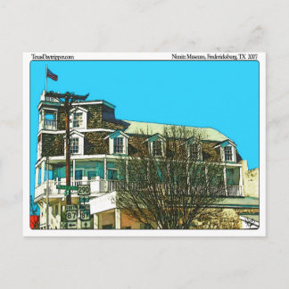 Admiral Nimitz Museum, Fredericksburg, TX Postcard