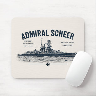 Admiral Scheer Mousepad