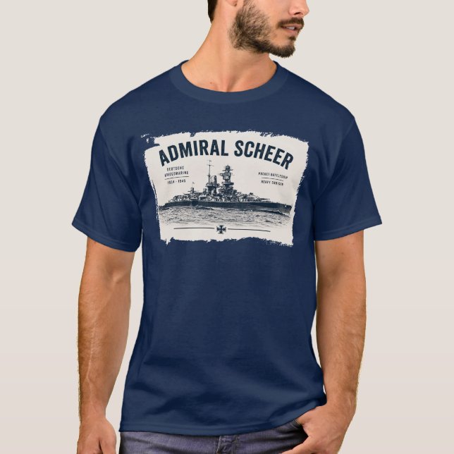 Admiral Scheer T-shirt (Front)