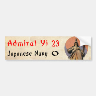 Admiral Yi vs. Japanese Navy Bumper Sticker